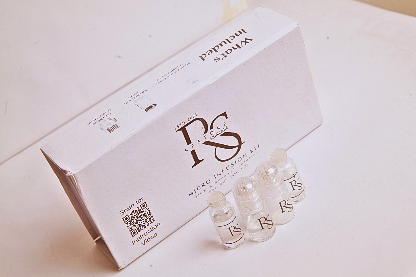 Restore Skincare- Micro Infusion Kit 1 month Supply (2 Session)
